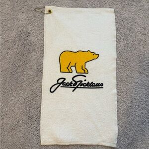 Vintage Jack Nicklaus golf towel